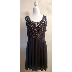 Lace Top Dress
